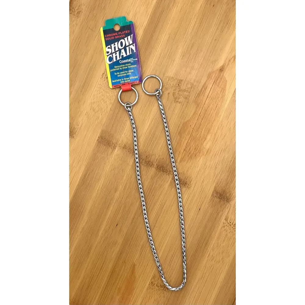Coastal Dog Show Chain Slip Collar 18